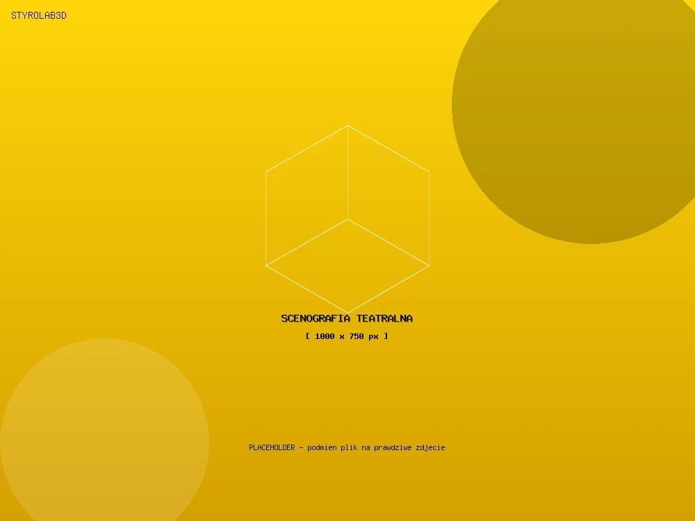 Bühnenelemente aus Styropor — Theaterdekoration